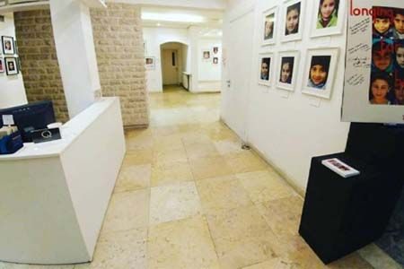 salle d'exposition de la foreign art gallery à Amman en Jordanie